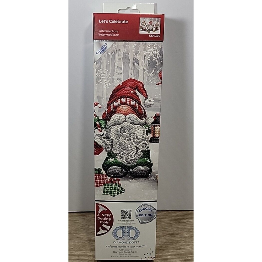 Diamond Dotz Kit Christmas Celebrate Gnomes SPECIAL ED NIB 2024 Intermediate